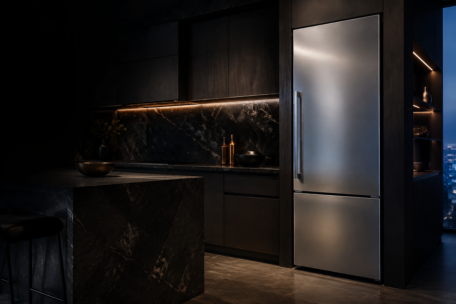 Premium stainless refrigerator for Liebherr refrigerator repair service in Philadelphia